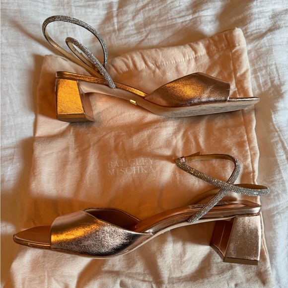 Badgley Mischka® Infinity II sandals, Size 10, worn once - Picture 9 of 13